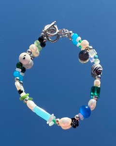 ocean gemstone bracelet