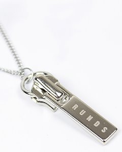 zipper pendant necklace