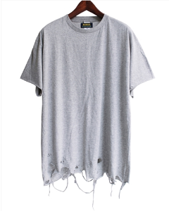 grunge tshirt (gray)